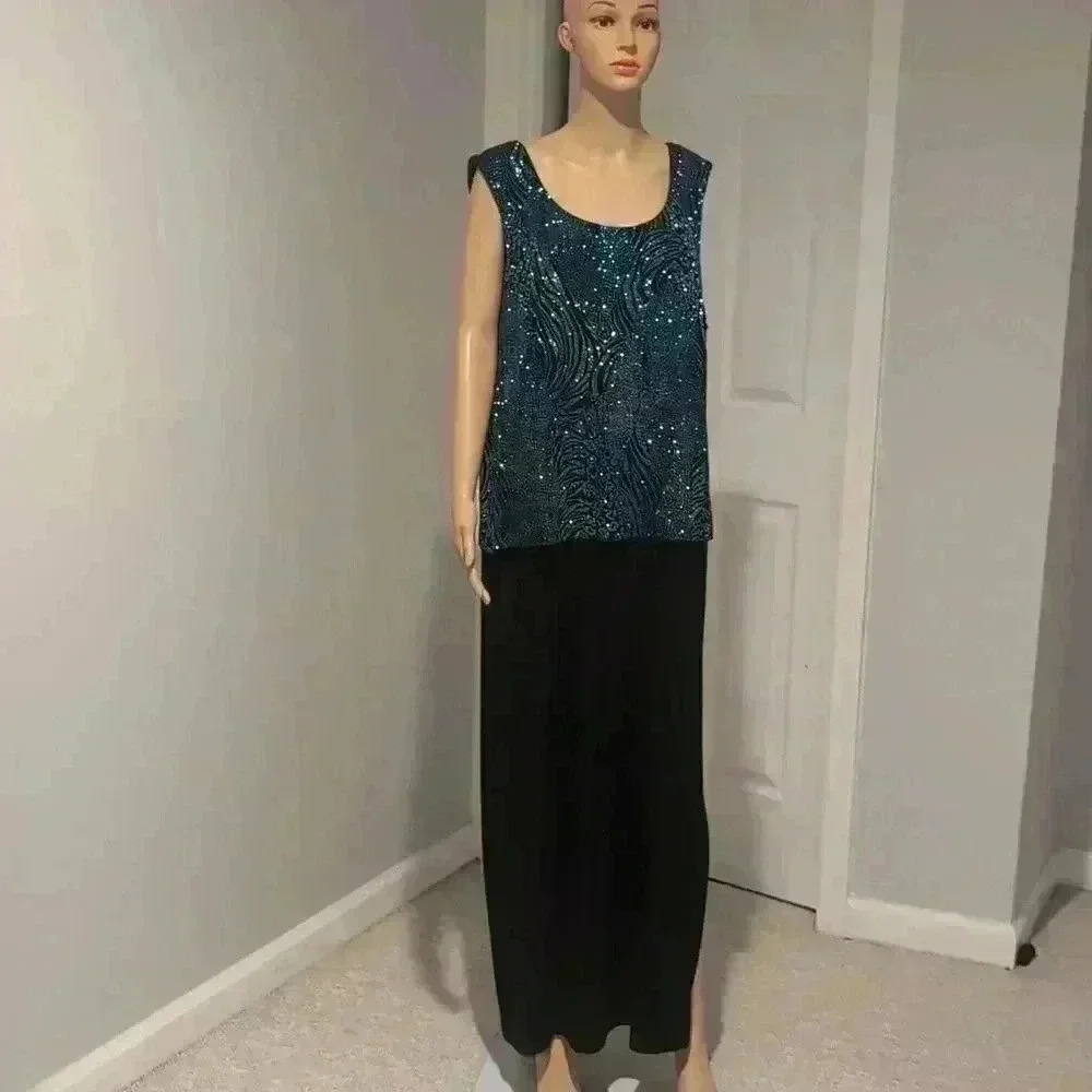 Vintage stretchy dress View 2